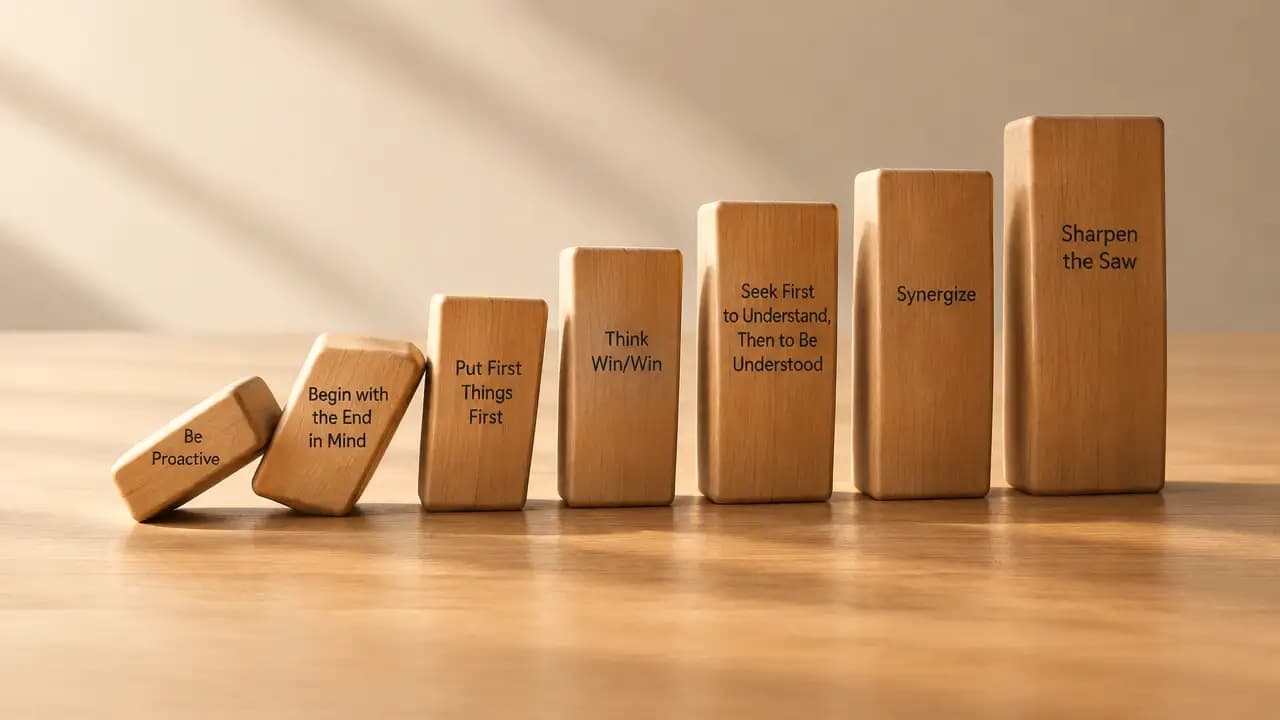Cover art for the The 7 Habits of Highly Effective People: Restoring the Character Ethic summary